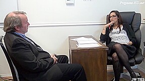 Stefania Mafra - Is A Slutty Office Lady Who Wants To Have
