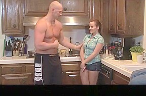 Step mom and Step dad Got a Babysitter So They Could Fuck