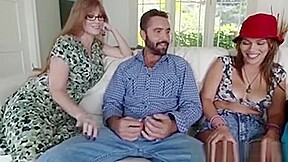 Step mommy Sucking Dick While Stepteen Lick Balls