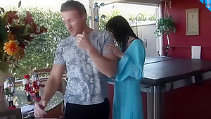 Step son fucks stepmom while no one is home