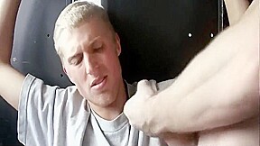 Straight Boy Tricked, Cuffed, Blown, And Facialized
