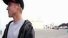 Straight Boy Tricked, Cuffed, Blown, And Facialized