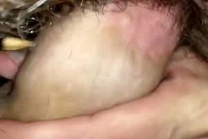 Straight boy and sexy trans girl fuck and suck each other