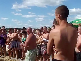 Strong girl sand wrestling tournament - wrestling matches