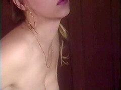 Stunning Blonde Babe With Big Tits Gets Her Tight Cunt Licked And Fucked On The Table