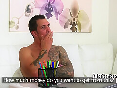 Stunning But Fake Fucks Tattooed Dude