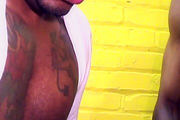 Stunning Summer - Takes Sixs Black Dicks In A Babershop