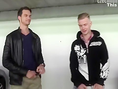 Submissive Czech Gays Working Over The Same Cock In Pov