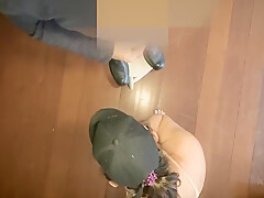 Sucking Electricians Cock At Home