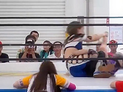 Sumire vs Mika Japanese Women Wrestling catfight