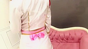 Supreme breasty asian Haruki Sato giving an amazing handjob