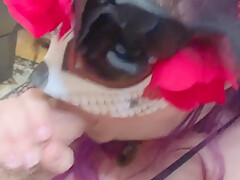 Swallowing Daddys Nice Big Hard Cock