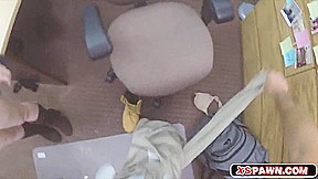 Sweet juicy chick giving her pussy some cock