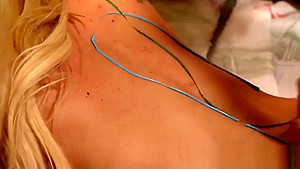 Swingers paint each others bodies as they get aroused