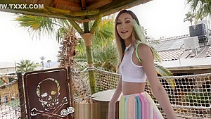 TINY4K Tiny CUM fairy drilled with huge dick