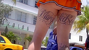 Tatoo bitch street flash