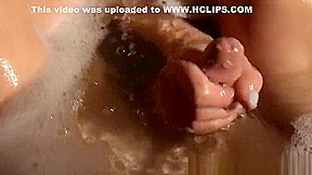Tattooed Amateur Couple Bubble Bath w/ Female Orgasm - IdeallyNaked
