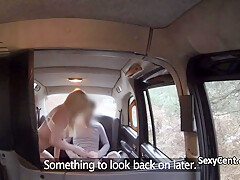 Taxi Driver Got Lucky With Busty Blonde