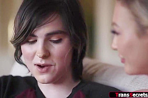 Tgirl Ella Hollywood Deepthroated By And Fucking Best Friend