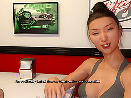 The Adventurous Couple Fucking Sexy Asian Girl In The Office Ep 92