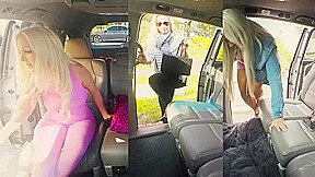 The Busty Babe in the Back Seat - MYLF