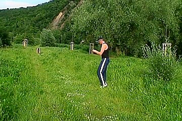 The Joggin Instructor Takes His Young student 18+ To The Woods
