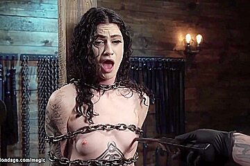 The Pope And Lydia Black - Bound In Chains Slut Tazappered