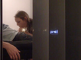 Therykers - Spying Blowjob