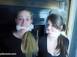 Three Rich Women Bound And Gagged