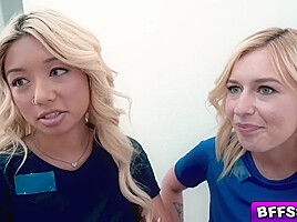 Tina B, Celestina Blooms And Minxx Marley - Friends Fucks The Stud After Losing Bet