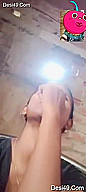 Today Exclusive-desi Village Chick Shows Her Boobs On Vc 1