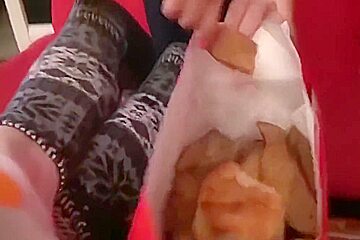 Toejac With Vore
