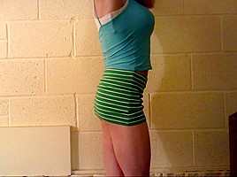 Tranny slut - dildo fucking