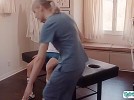 Ts Masseuse Licks And Fucks The Ass Of Her Guy Client With Lianna Lawson