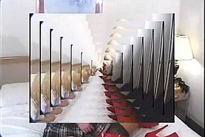 Two busty t-girls with big tools fucking creaming