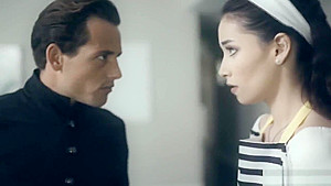Tyler examining Arias inner and outside body