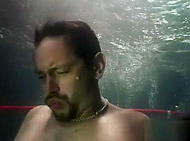Underwater blowjob