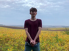 Undress In The Wild Masturbate And The Cumshot Is Massive / Huge Veiny Cock / Uncut / Big Loads