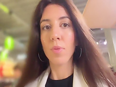 Unfaithful Wife Goes To Supermarket With Cum On Her Face From Lover - Cumwalk 12 Min With Katty West