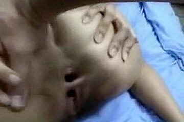 Unshaved french wench anally ripped