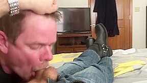 Verbal Step daddy’s faggot boot licking