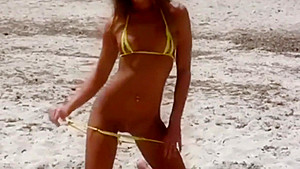 Veronika Fasterova Microkini Tease -- Retouch