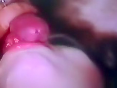 Vintage blowjob cumshot french