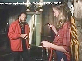 Vintage girl seduces man