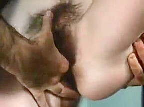 Vintage girl seduces man
