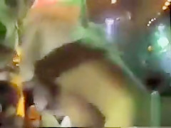 Vintage night club dancing with scantily clad girls