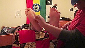 Violet Rose Size 12s Tickled By Her Girlfriend