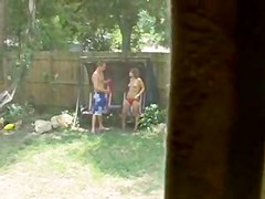 Watching Wife fuck the neighbors Step son prt 3