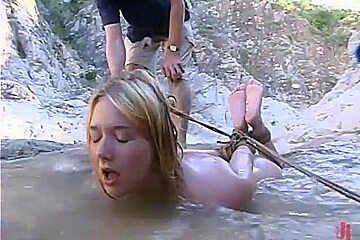 Waterbondage Outdoors