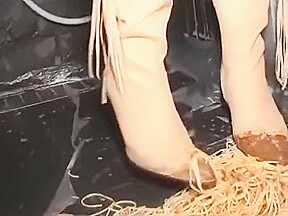 Wet and Messy Boots Scene 14